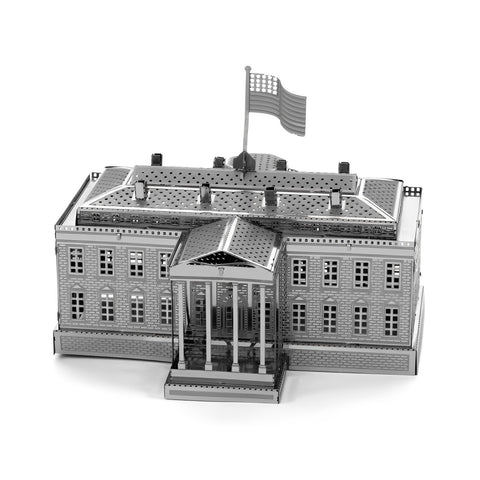 3D Metal White House Puzzle