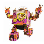 Colorful Robot Music Box 3D Puzzle