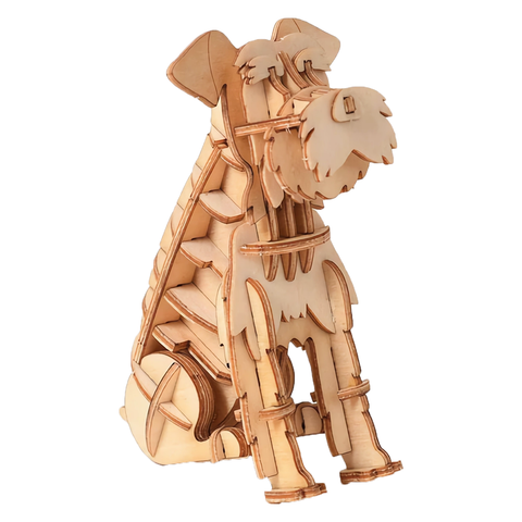 3D Schnauzer Puzzle