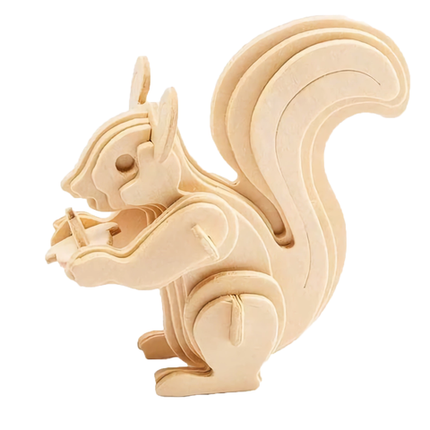 3D Squirrel Puzzle