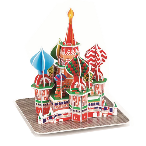 3D St Basil's Cathedral Puzzle