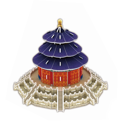 3D The Temple Of Heaven Puzzle