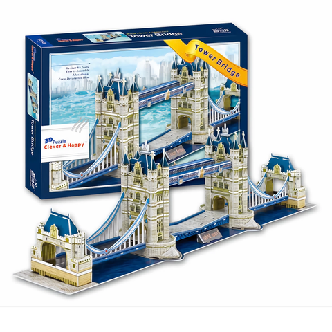 3D London Tower Bridge Puzzle