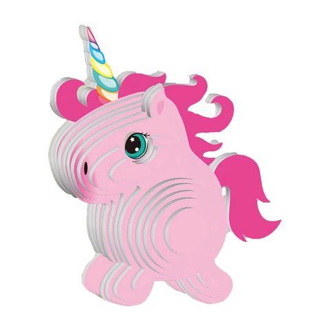 3D Unicorn Puzzle For Kids