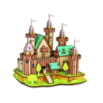 3D Wooden Castle Puzzle