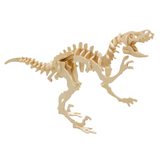 3D Wooden Deinonychus Puzzle