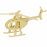 3D Wooden Helicopter Puzzle