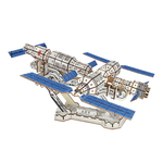 3D Wooden Space Station Puzzle