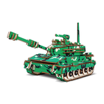 3D Wooden Tank Puzzle