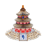 3D Wooden Temple Of Heaven Puzzle