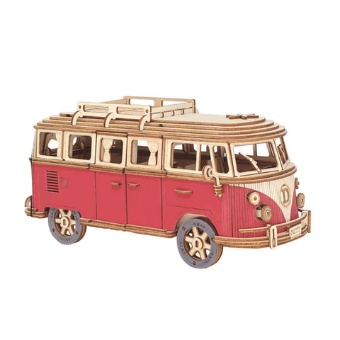 3D Wooden Volkswagen Bus Puzzle