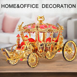 3D Metal Carriage Princess Puzzle