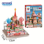 3D St Basil's Cathedral Puzzle