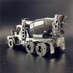 3D Metal Concrete Mixer Truck Puzzle