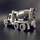 3D Metal Concrete Mixer Truck Puzzle