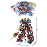 3D Metal Lyubu Warrior Puzzle