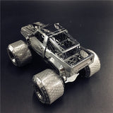 3D Metal Monster Truck Puzzle