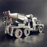 3D Metal Concrete Mixer Truck Puzzle