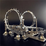 3D Metal Roller Coaster Puzzle