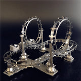 3D Metal Roller Coaster Puzzle