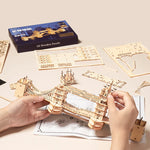 3D Wooden Tower Bridge Puzzle