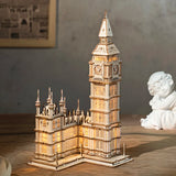 3D Wooden Big Ben Puzzle