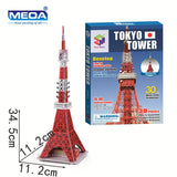 3D Tokyo Tower Puzzle