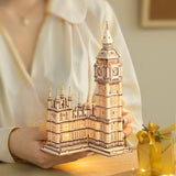 3D Wooden Big Ben Puzzle