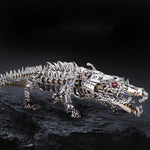 3D Metal Crocodile Puzzle