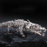 3D Metal Crocodile Puzzle