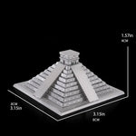 3D Metal Chichén Itzá Puzzle