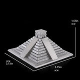 3D Metal Chichén Itzá Puzzle