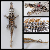 3D Metal Crocodile Puzzle