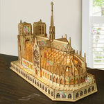 3D Wooden Notre Dame Puzzle