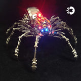 3D Metal Luminous Spider King Puzzle