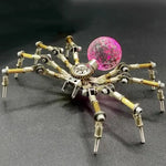 3D Metal Luminous Spider Puzzle