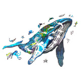 Blue Humpback Whale Puzzle