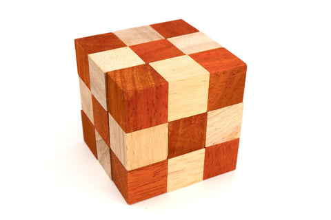 Orange Snake Cube