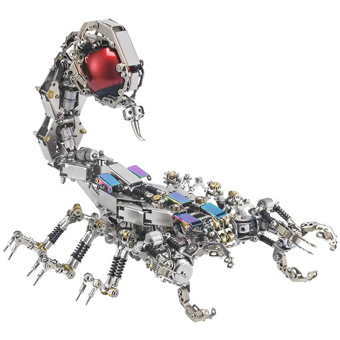 Realistic 3D Metal Scorpion Puzzle