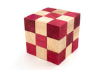 Red Snake Cube Puzzle