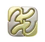 Square Cast Metal Puzzle