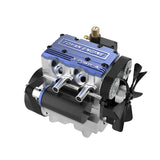 3D Metal Toyan 4-Stroke Twin Methanol Engine Puzzle